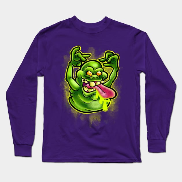 Slime'd Long Sleeve T-Shirt by InkyMcStapleface